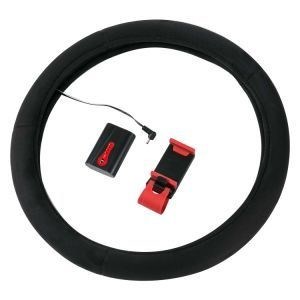 Toepasselijk seizoen Winter suede auto stuurwiel dekking voor mode universele 7,4 V batterij